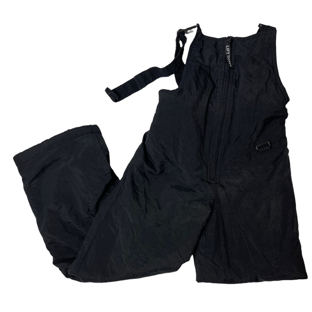 Lift Ticket by Toma Black Zip Up Pullover Snowsuit with Adjustable Straps 12